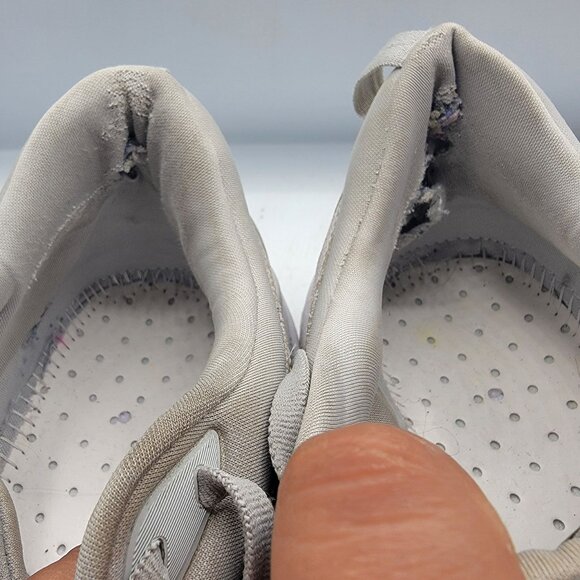 Hoka One One Bondi 8 Womens 10B White Harbor Mist Lunar Rock Running Shoes - Picture 15 of 15